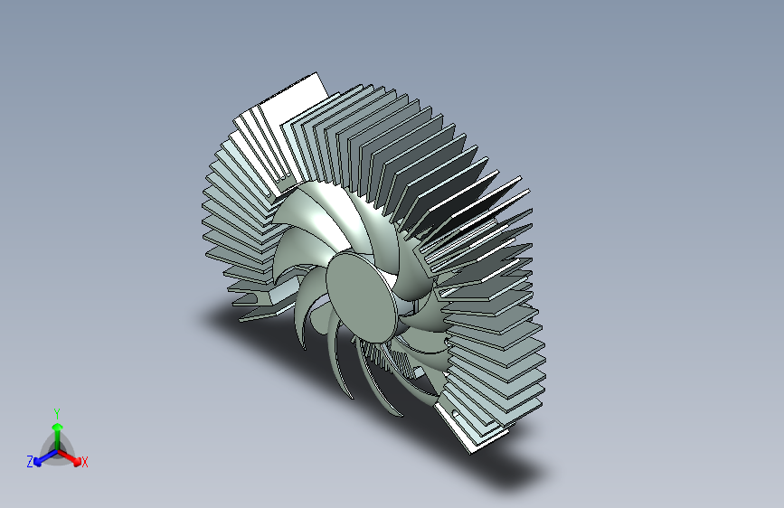 G098279-GPU 散热器=电风扇