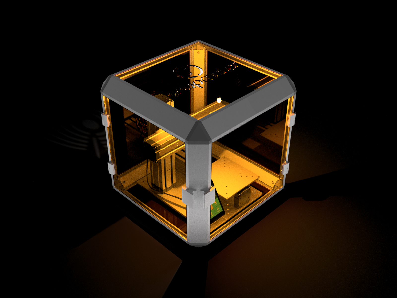 G098581-Snapmaker 3D打印机,CNC,激光200mW和1600mW=电风扇