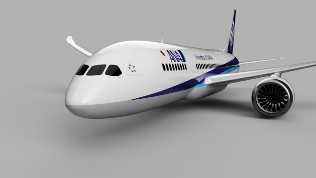 G098875-波音787-8=电风扇