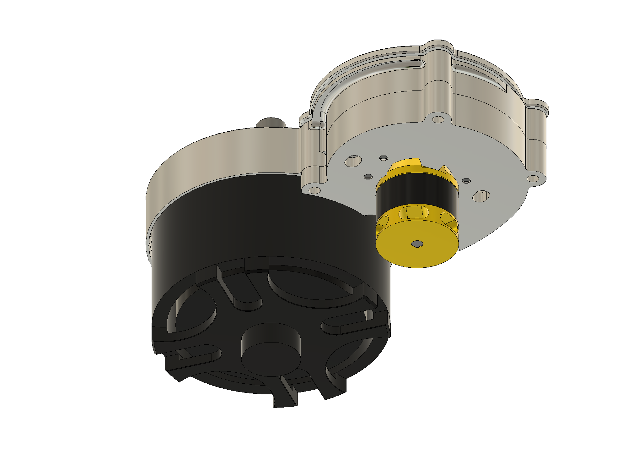 G099125-电动涡轮增压器作为冷却风扇=电风扇