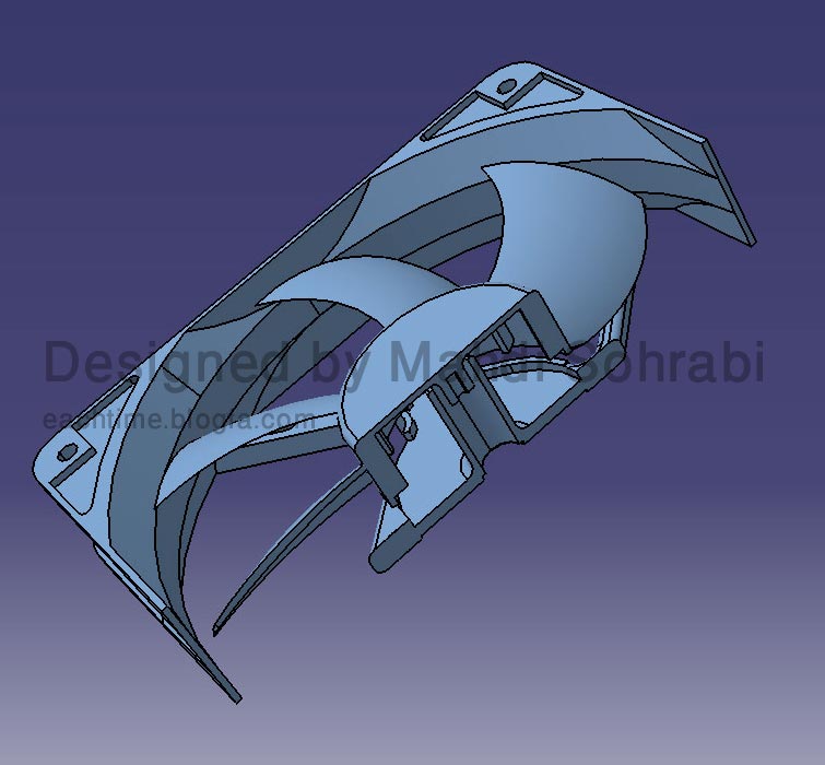 G100250-风扇设计 - CATIA=电风扇