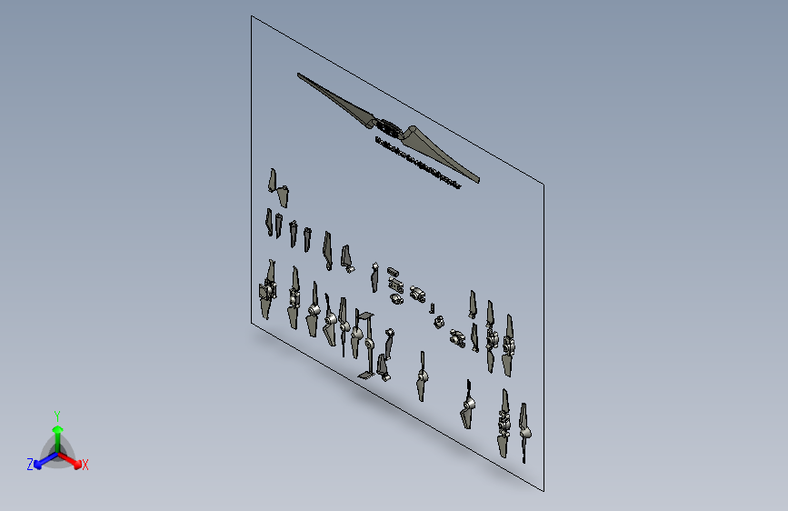 G100500-高效风扇叶片=电风扇