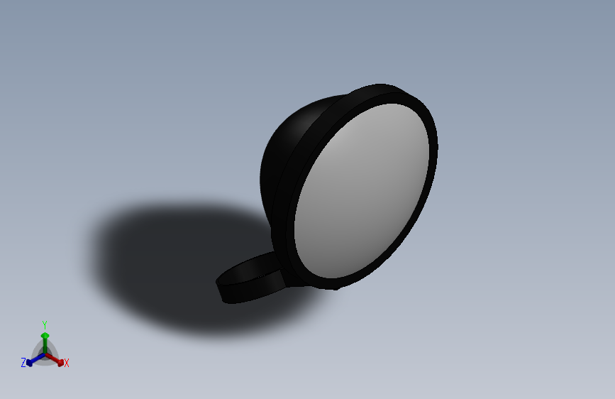 自行车灯3D模型