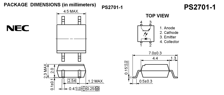 SO6-4 4.5 x 4.4 x 2.0 _NEC _ RENESAS_