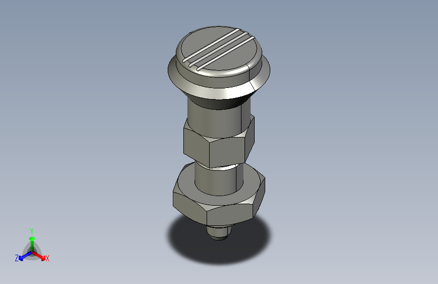 定位元素基准柱塞boutetKnob8420iNon-indexed