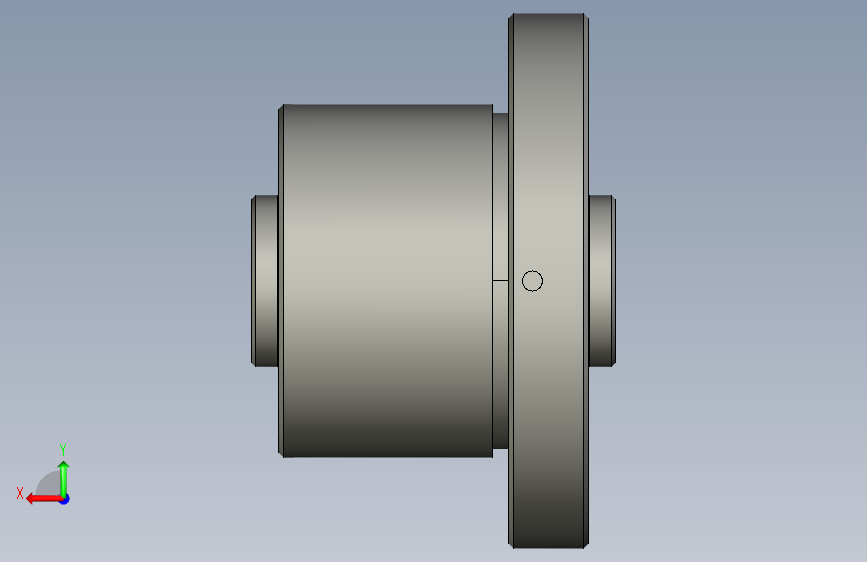 THK滚珠丝杠BNF3208A-2.5RRG1+68LC0 (0) () () (0) 背面视图