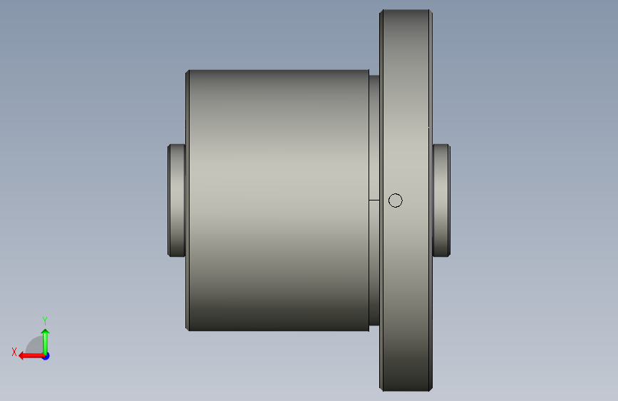 THK滚珠丝杠BNF3210A-2.5RRG1+80LC0 (0) () () (0) 背面视图