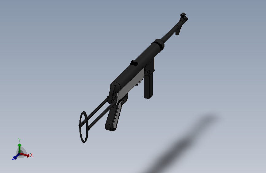 MP40玩具模型