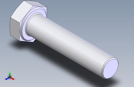 GB_六角头螺栓_C级_M10X45