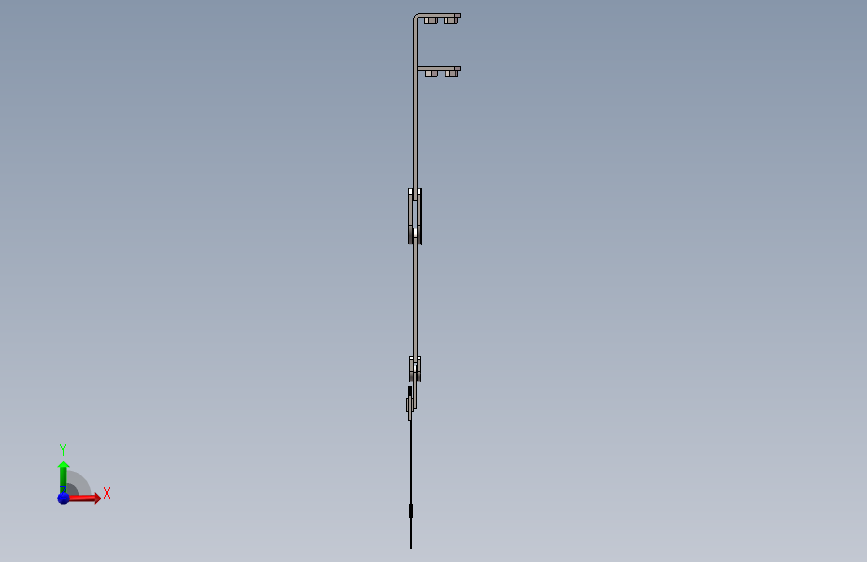 5070TSL3QL.17挡沙机构 正面视图