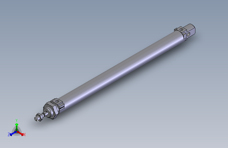 微型气缸MIN_带磁性活塞气动可调节_0822332508