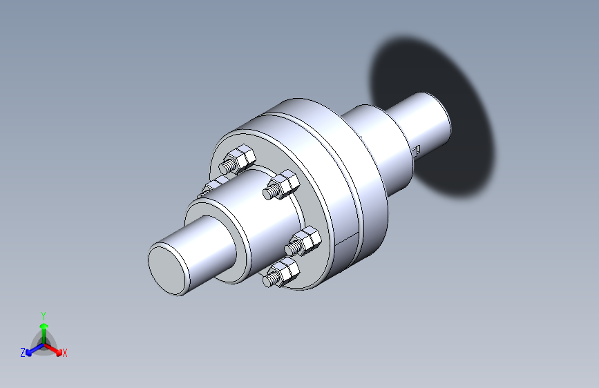 G070989-法兰联轴器+非保护型=联轴器
