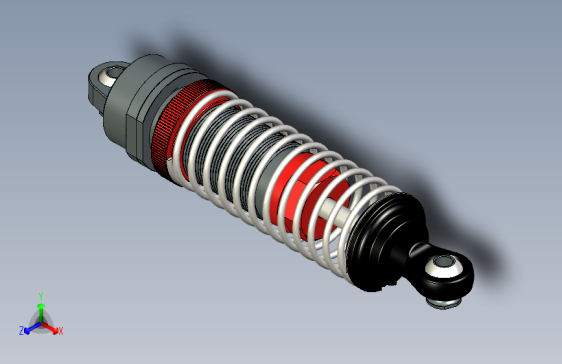 G069313-RC汽车1_10冲击吸收器=减震器板簧