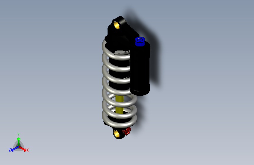 G069315-RockShox+活力减震器=减震器板簧