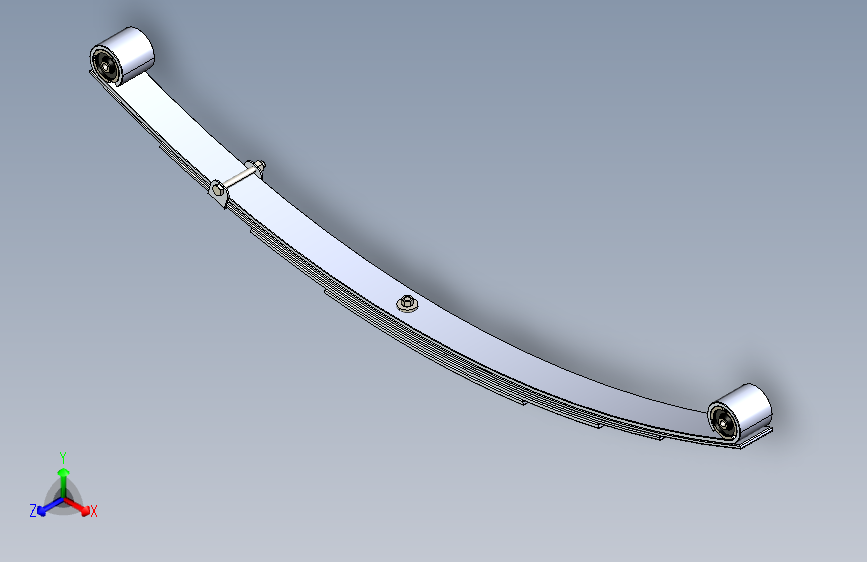 G069393-钢板弹簧+(9)=减震器板簧