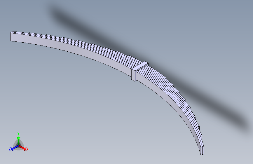G069405-钢板弹簧+(23)=减震器板簧