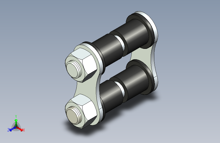 G069448-钢板弹簧扣=减震器板簧