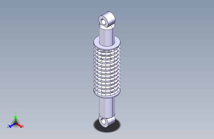 G069468-后减震器+(2)=减震器板簧