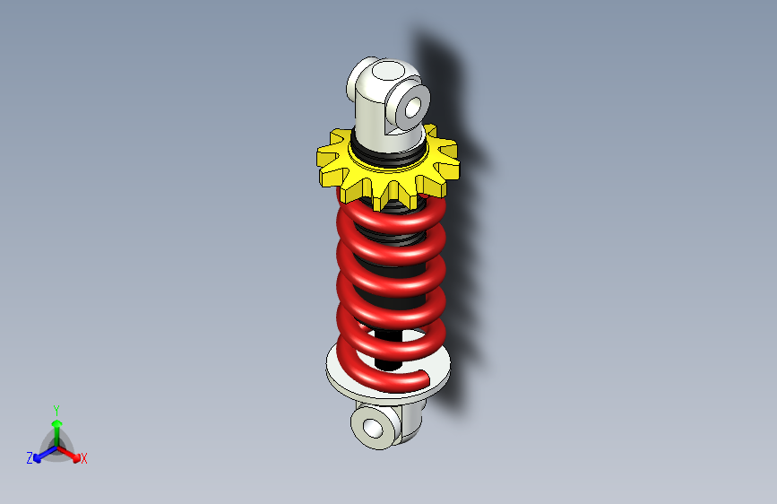 G069510-减震器+(30)=减震器板簧