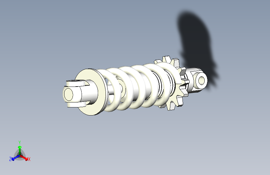 G069542-减震器+(62)=减震器板簧
