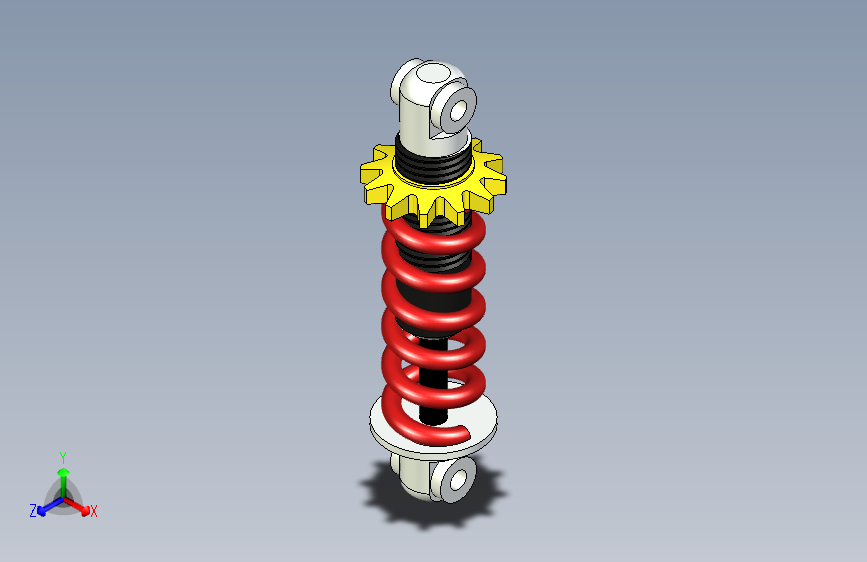 G069564-减震器+(84)=减震器板簧