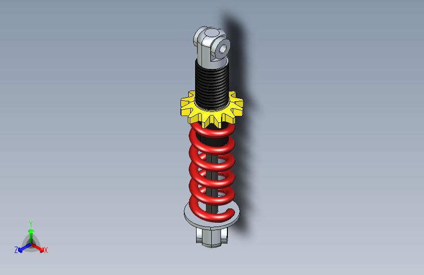 G069568-减震器+(88)=减震器板簧