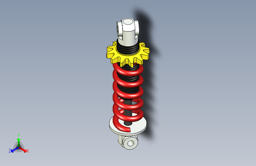 G069574-减震器+(94)=减震器板簧