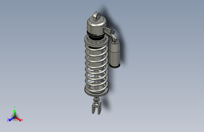 G069583-减震器+(103)=减震器板簧