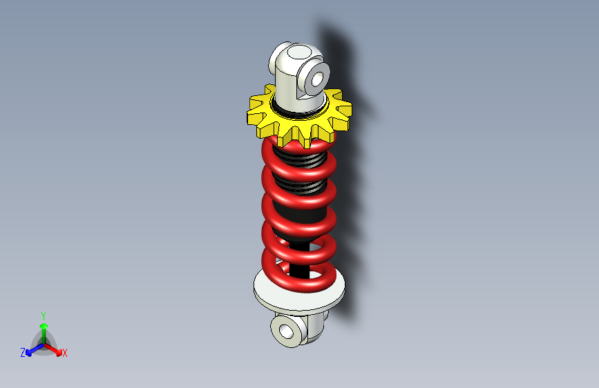 G069595-减震器+(115)=减震器板簧