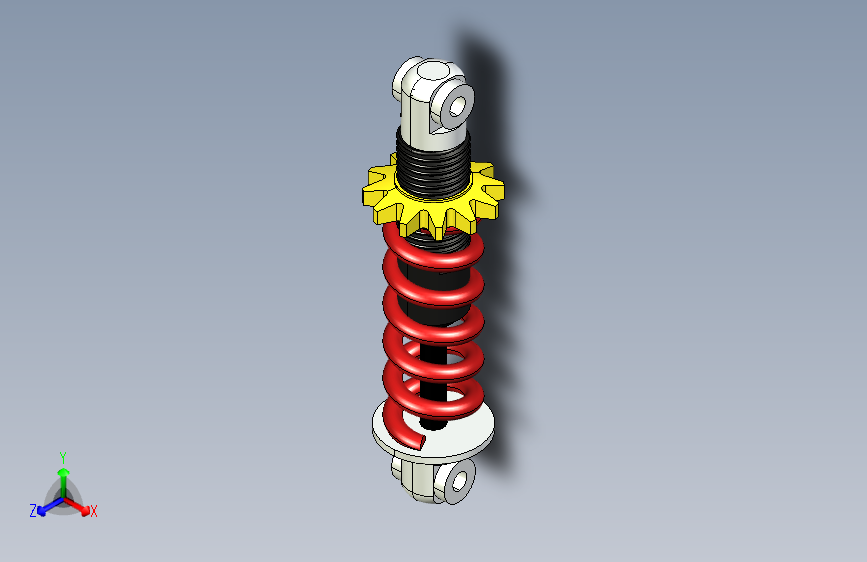G069596-减震器+(116)=减震器板簧