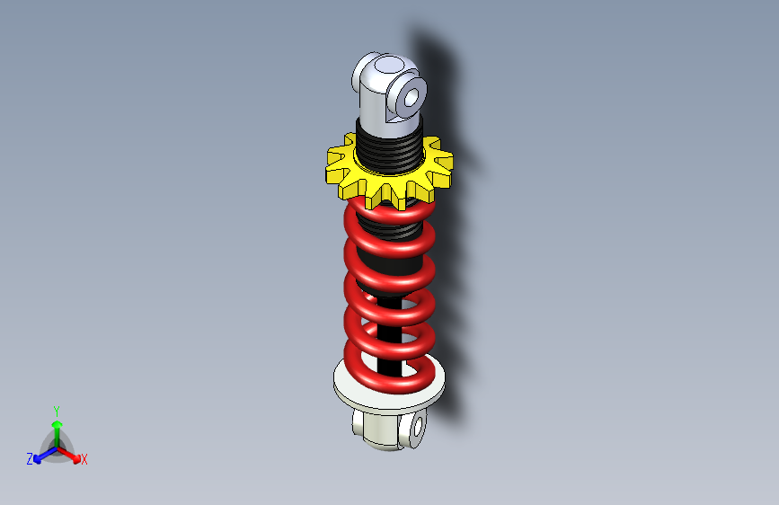 G069603-减震器+(123)=减震器板簧