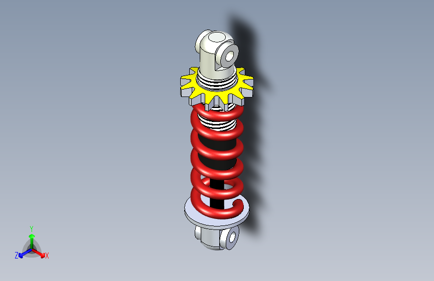 G069607-减震器+(127)=减震器板簧