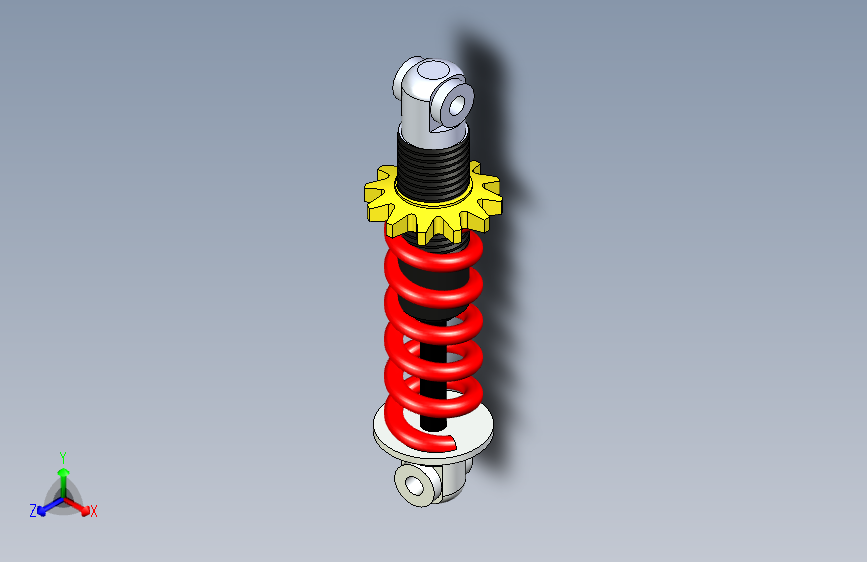 G069633-减震器+(153)=减震器板簧