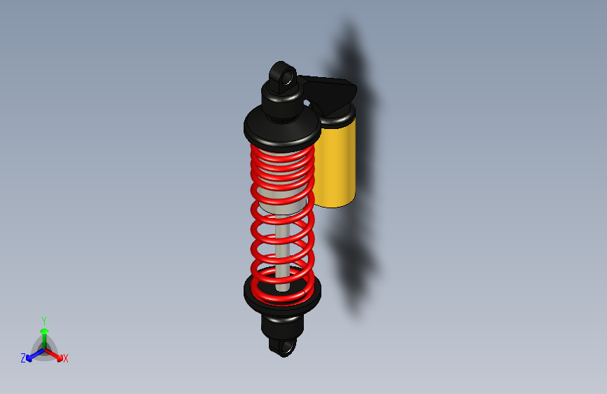 G069674-减震器+(195)=减震器板簧