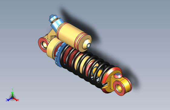 G069676-减震器+(197)=减震器板簧