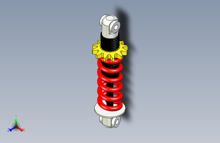 G069678-减震器+(199)=减震器板簧