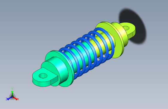 G069696-减震器+(217)=减震器板簧
