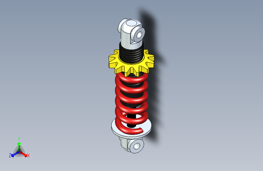 G069734-减震器+(255)=减震器板簧
