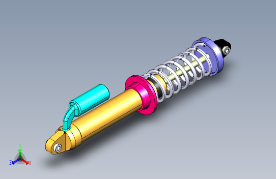 G069747-减震器+(268)=减震器板簧