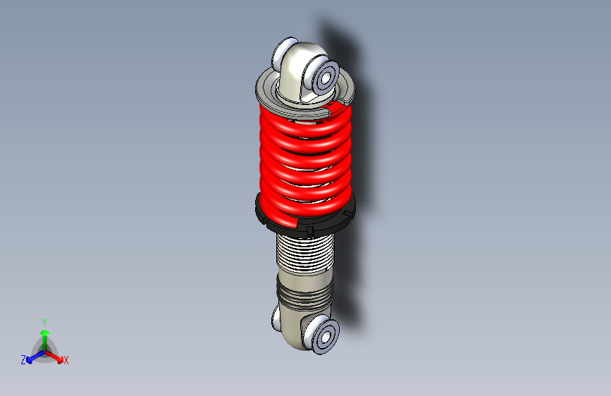 G069782-减震器+(303)=减震器板簧
