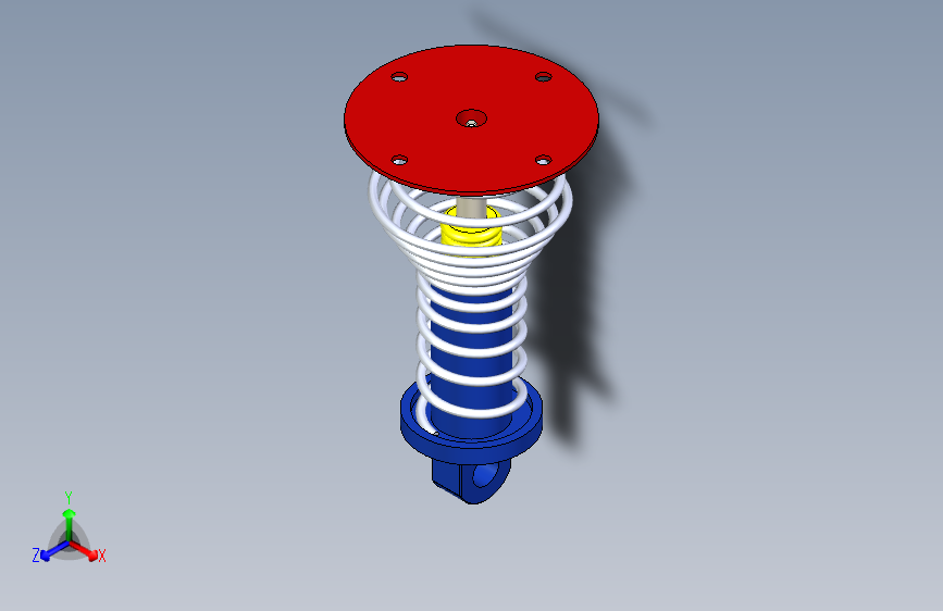 G069851-减震器+(372)=减震器板簧