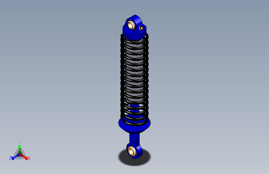G069897-减震器+(418)=减震器板簧