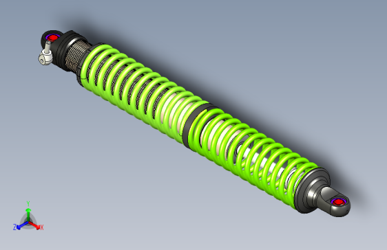 G070102-长行程减震器=减震器板簧