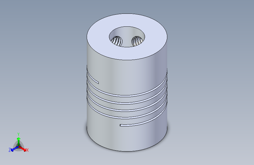 G070160-[7862]铝制柔性耦合耦合器螺旋轴5mm+x+8mm+sunrobotics_in=联轴器