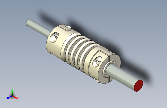 G070184-3D打印用波纹管联轴器=联轴器