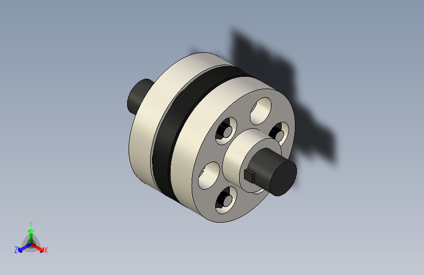 G070290-FAB+直径盘式弹性联轴器=联轴器
