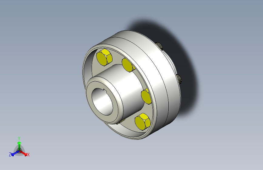 G070627-衬套销弹性联轴器+(2)=联轴器