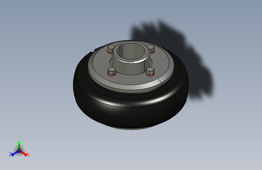 G070765-弹性圆柱销联轴器+(Flexible+coupling)=联轴器
