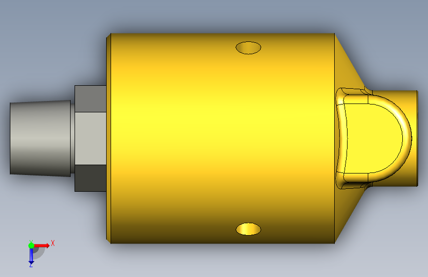 G070767-德布林+3_4+NPT+旋转接头+257-050-020=联轴器 俯视图