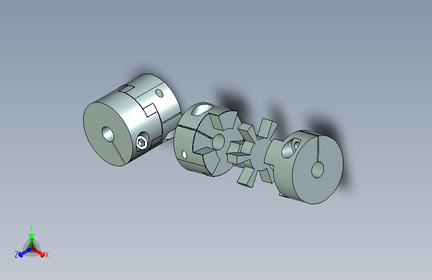 G070781-电机联轴器+(3)=联轴器